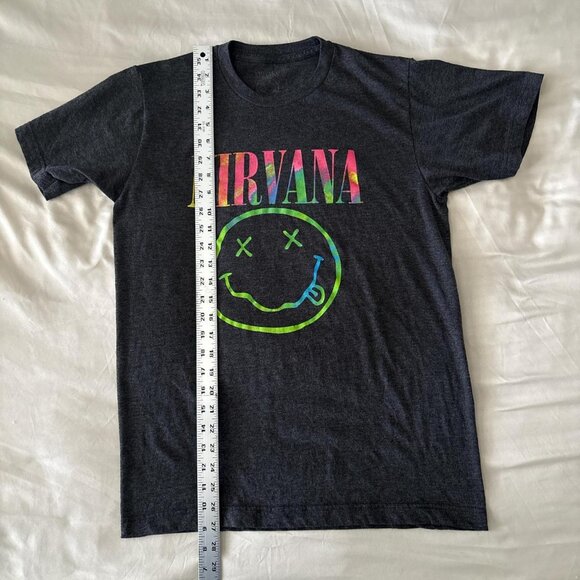 Nirvana Womens Colorful Logo Tee - Picture 3 of 5
